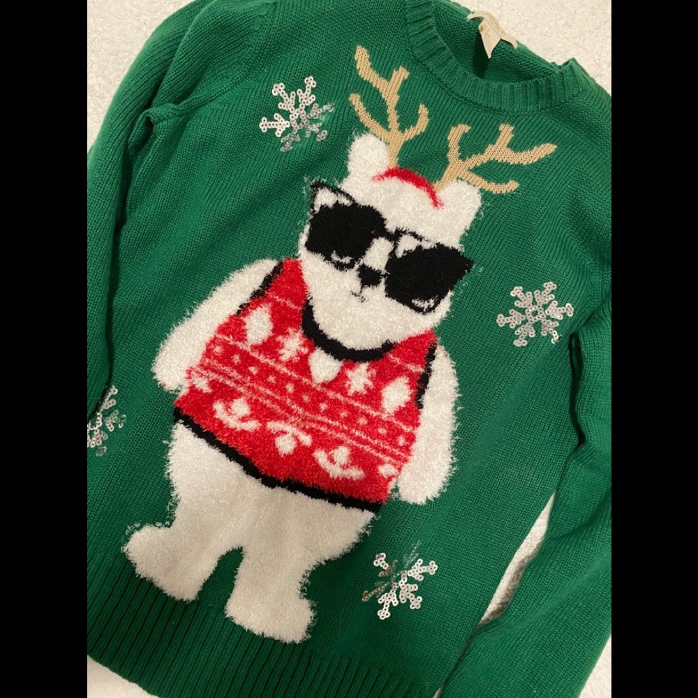 Green ugly sweater